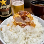 とんかつ 椿 - ヒレカツ(on the rice)