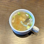 SUNRISE - ガパオライスセット ¥1,350 のスープ