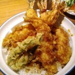 Tenkichi - 海老天丼  (海老4本)  1,975円