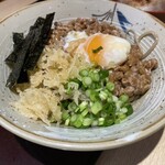 武柳庵 - 月見納豆そば