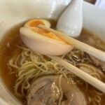 大勝軒 - 煮玉子絶妙な味付け