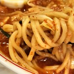 蒙古タンメン中本 - 麺アップ