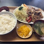 Kimiya Shokudou - 焼肉定食　普通盛り