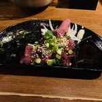 朱楽 - 鶏肝刺し✨鮮度よく本当に美味しい｡:°ஐ..♡*✨✨