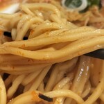 蒙古タンメン中本 - 麺アップ