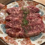 生タンと塊ハラミ 焼肉音吉 - 