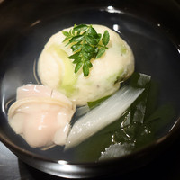 銀座 とよだ - 一寸豆のしんじょ