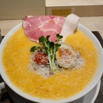鶏白湯泡ramen たまき - 泡ラーメン（トマト）