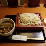 銀座 木屋 - 鴨汁うどん。