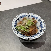 THE WASHIN by 上越やすだ - 【三宝土鍋飯（のど黒 いくら 蟹）コース】＋スパークリング含む2時間飲み放題付き
                    牛肉の佃煮