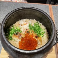 THE WASHIN by 上越やすだ - 【三宝土鍋飯（のど黒 いくら 蟹）コース】＋スパークリング含む2時間飲み放題付き
                      三宝土鍋飯（のど黒・蟹・いくら）