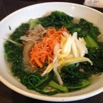 らーめん志士 - カツオ菜ラーメン･塩750円　※期間限定