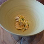 Fujiya 1935 - 2014年2月白子と菊などが、入ったお椀。