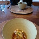 Fujiya 1935 - 2014年2月テーブルで、スープを入れてくれました♪