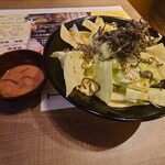 それゆけ!鶏ヤロー! - 料理写真:塩辛  やみつきキャベツ