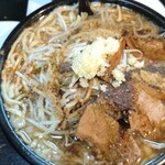 自家製太麺 ドカ盛 マッチョ - 