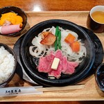 三田屋本店 関学店 - ステーキランチ
