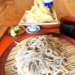 癒しの館　蕎麦処　仙酔庵 - 天ざる 1900円