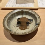 鮨仙八 - 鰯炙り・アンチョビソース