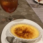 ビストロ ポップコーン - デザートのクレームブリュレ