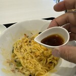 Tanrei Ramen Tsuchinotomi - トリュフ醤油をかけると丁度良い塩梅