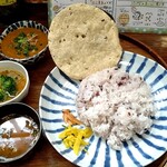 Tsukito Kame - チキンカレー定食　1,150円