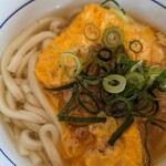 なか卯 - あんかけうどん、アップ