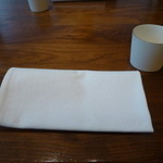 Fujiya 1935 - 2014年2月テーブルセッティング。