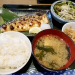 海鮮料理 海魚 - さば塩焼き定食