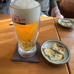 串酒場　ピザ酒場　おれんじ - 生ビール