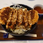 Kyouto Wakasaji Resutoran Yuge - ソースチキンカツ丼並盛り