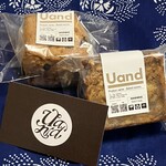 Uand - スコーン、キャラメルパウンドケーキ