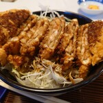 Kyouto Wakasaji Resutoran Yuge - ソースチキンカツ丼並盛り