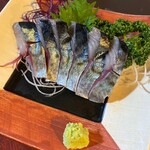 刺身居酒屋 なか善 - 長崎産 生さば刺身