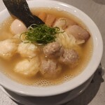 ワンタン麺専門店 たゆたふ - 特製贅沢雲呑麺　白