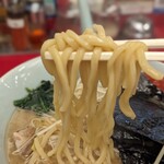 ラーメン山岡家 - 太麺