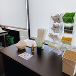 RESTAURANT PICCATA - ドリンクバーにはティーパックがあり、温かいお茶もいただけます