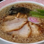 幸楽苑 - 背油中華そばアップ