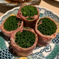 黄金出汁しゃぶと江戸前寿司 肉のあさつ 梅田お初天神店 - 