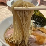 らぁ麺 蒼空 - 平子中華そば麺リフト