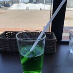 RESTAURANT PICCATA - 食後にドリンクバーのメロンソーダを♪