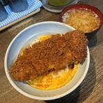 とんかつ 丸七 - 焼きカツ丼　並　1500円