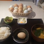 Nodokabokujouchokueitamagoyakicchin - たまごかけご飯定食