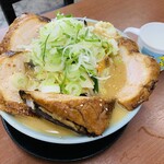 籠屋食堂 - 味噌野菜ラーメン900円＋チャーシュートッピング360円
