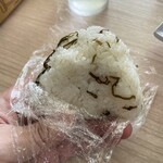 華丸ラーメン - おにぎり（塩昆布）