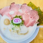 鶏そば なる川 - 塩鶏そば