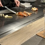 難波 鉄板焼き Sublime - 焼けたよ♡♡