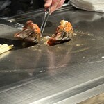 難波 鉄板焼き Sublime - だんだん綺麗な色に✨