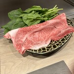 Namba Teppan Yaki Suburimu - 神戸牛の鉄板すき焼き♡のお肉✨♡