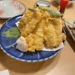 旬の味 喜桜 - 魚の天ぷら